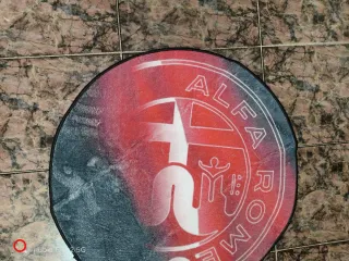 Tappeto rotondo Alfa Romeo