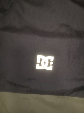Cortavientos DC Shoes Hombre Negro/Verde