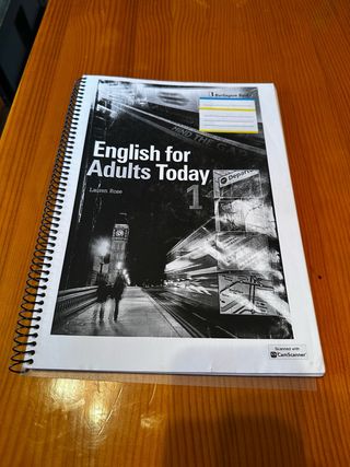 Libro English for adults today 1