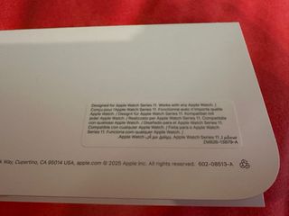 Cinturino Apple Watch 42mm Nero taglia S/M.