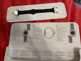 Cinturino Apple Watch 42mm Nero taglia S/M.