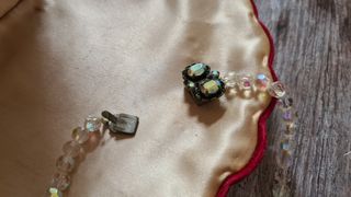Collana vintage cristalli Aurora Boreale anni ’50
