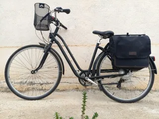 Bicicleta Eléctrica Btwin Elops Negra