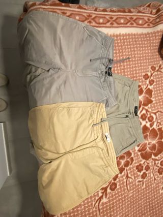 Trío de pantalones casuales