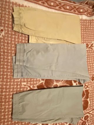 Trío de pantalones casuales