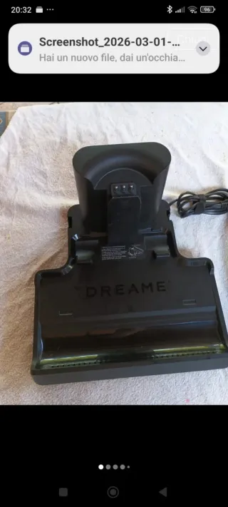 Dreame HCB3 150W base ricarica aspirapolvere