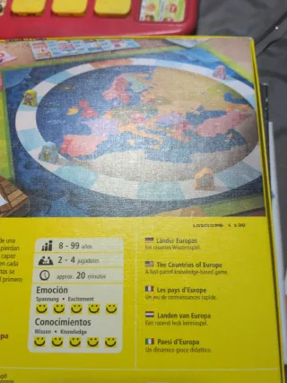 Juego HABA Los Países de Europa