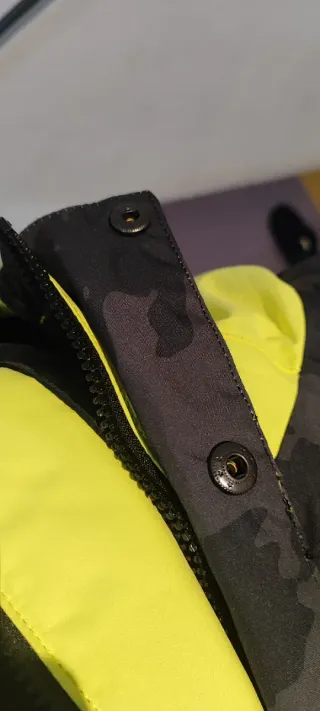 Chaqueta Snow Billabong negra y Amarilla