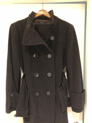 Abrigo Tres Cuartos Marrón