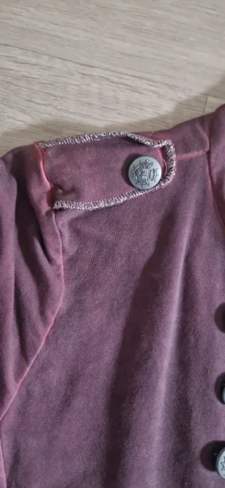 Chaqueta militar Kuk morada T.XL