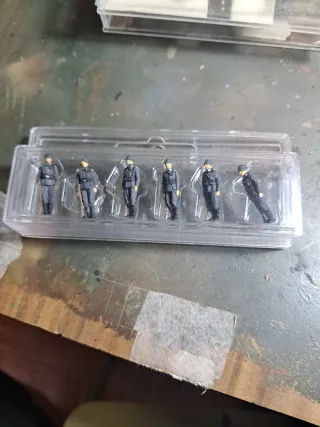 Figuras Preiser H0 Soldados Alemanes WWII