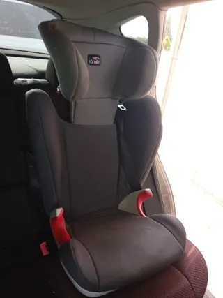 Silla coche Britax Römer gris