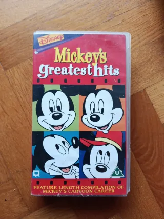 Película VHS Mickey's Greatest Hits Disney