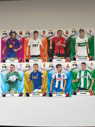 Lote cromos Panini Adrenalyn XL