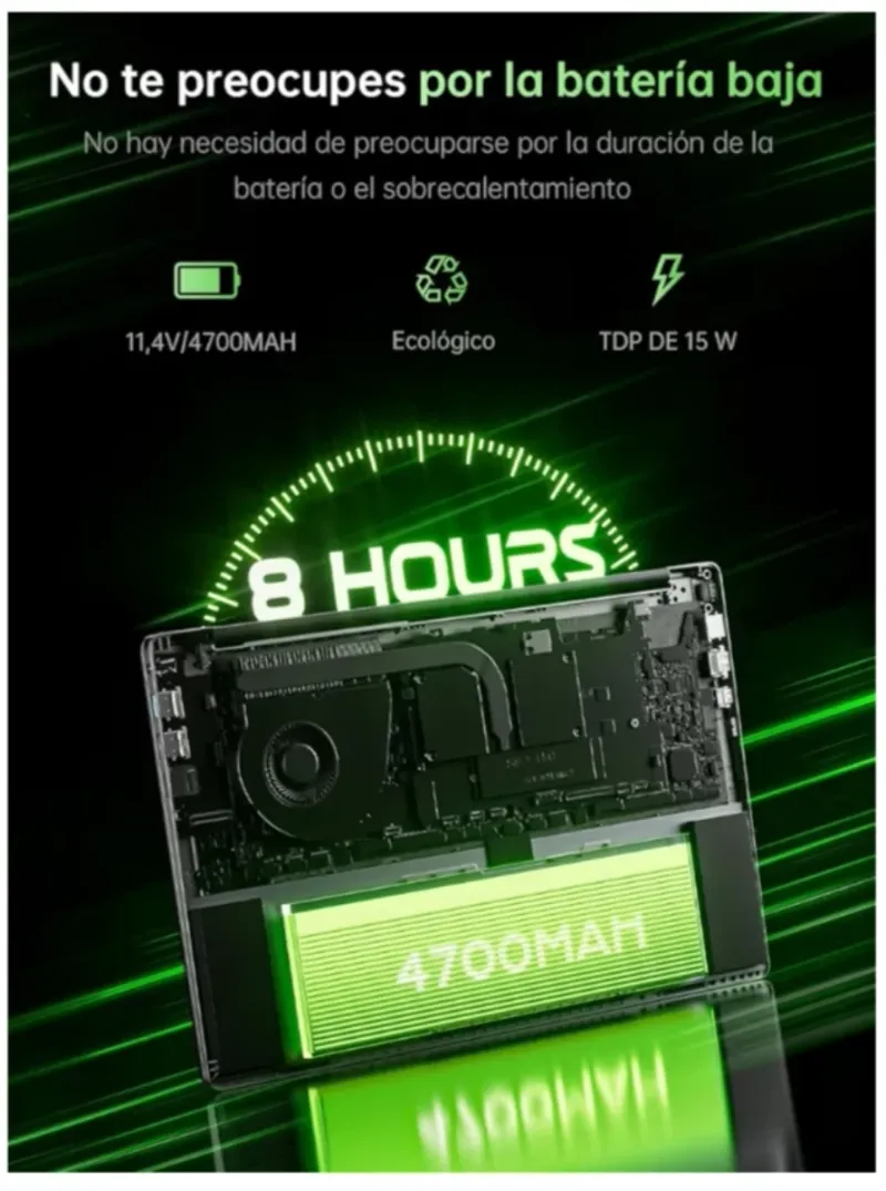Portátil Gamer AOC Ryzen 7 5700U afbeelding 5