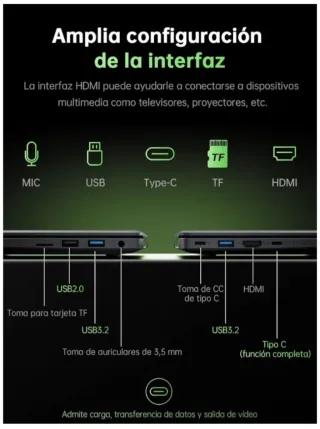 Portátil Gamer AOC Ryzen 7 5700U