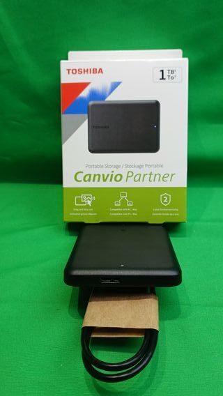Disco Duro Externo Toshiba Canvio Partner 1TB