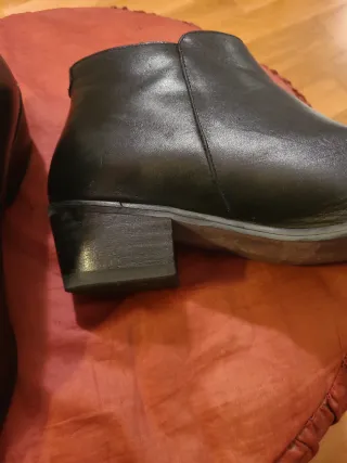 Botines Wonder's Piel Negros Talla 36