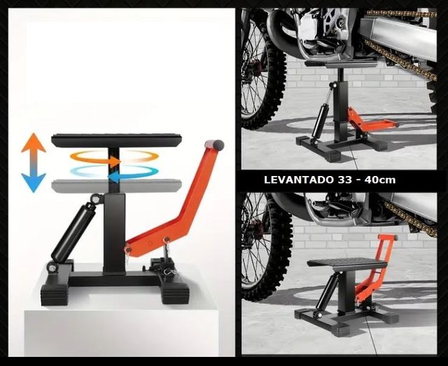 Caballete Moto Campo Hidráulico