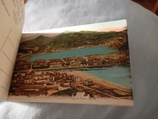 Bloc de 12 Postales San Sebastián Color Antiguas