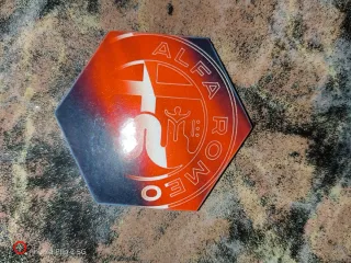 Magnetino Frigorifero Alfa Romeo Esagonale