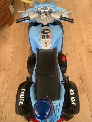 Moto Policía Infantil Eléctrica