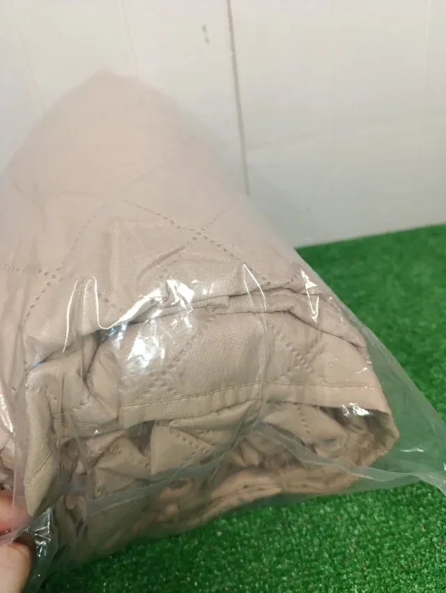 Funda para sofá chaise longue beige