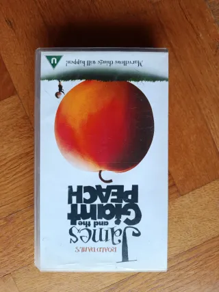 Película VHS James and the giant peach