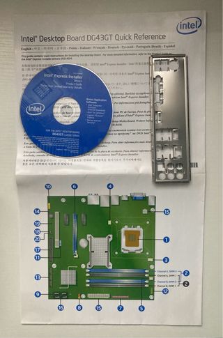 Placa Base Intel DG43GT + 2Gb RAM