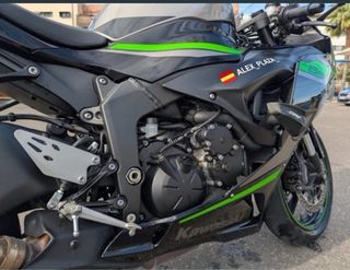 Kawasaki ZX6R 2024 Negra/Verde