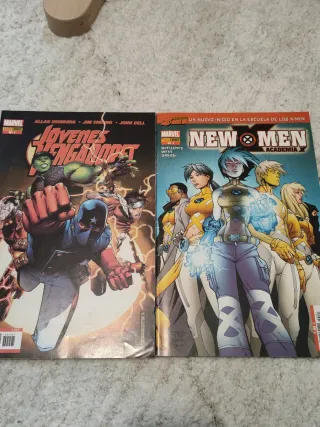 Pack 2 comics: jóvenes vengadores y New X-men