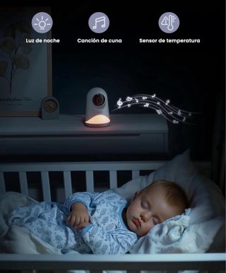 GHB VB807 Vigilabebés 5 HD 720P 350°