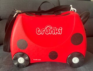 Maleta correpasillos Trunki Mariquita