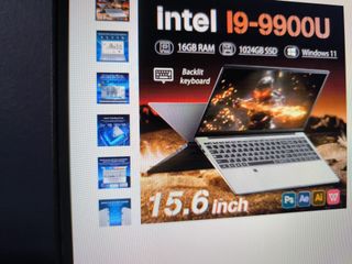 Portátil 15,6" 16/256gb i9 9900U Windows11 nuevo