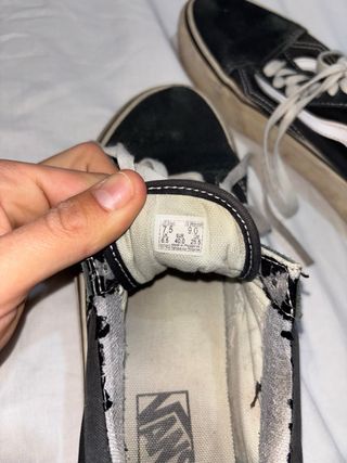 Zapatillas Vans Old Skool Negras Talla 40