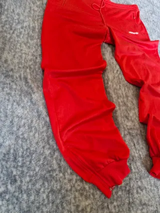 ADIDAS Originals Red Track Pants Vintage Retro y2k