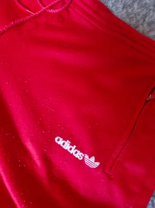 ADIDAS Originals Red Track Pants Vintage Retro y2k