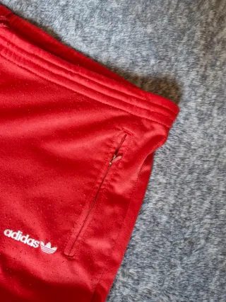 ADIDAS Originals Red Track Pants Vintage Retro y2k