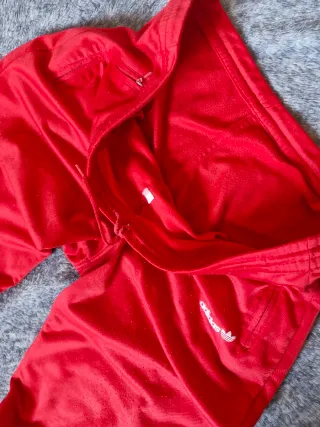 ADIDAS Originals Red Track Pants Vintage Retro y2k