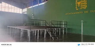 Tarimas para escenario 2x1 Homologado.