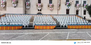 Tarimas para escenario 2x1 Homologado.