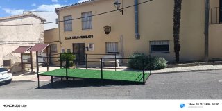 Tarimas para escenario 2x1 Homologado.