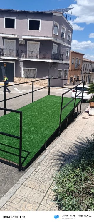 Tarimas para escenario 2x1 Homologado.