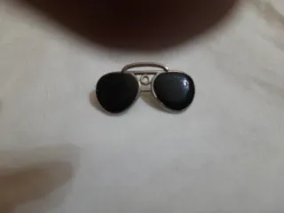 Spilla vintage occhiali tipo Ray-Ban