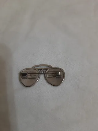 Spilla vintage occhiali tipo Ray-Ban