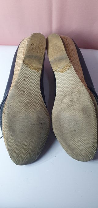 Scarpe Ferca '81 Blu Pelle 38 Vintage