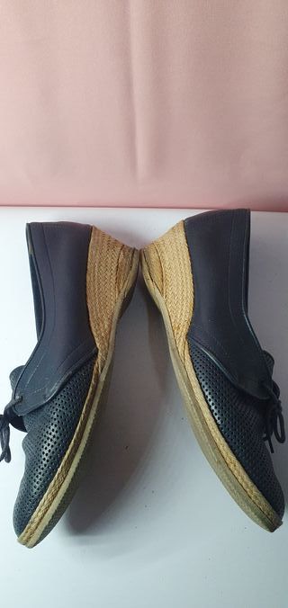 Scarpe Ferca '81 Blu Pelle 38 Vintage