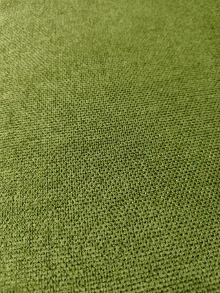 Sofá verde de pana