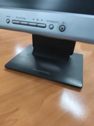 Duo Monitores LG Flatron Plata/Negro