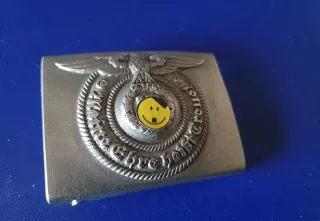 Hebilla alemana Waffen SS reproducción